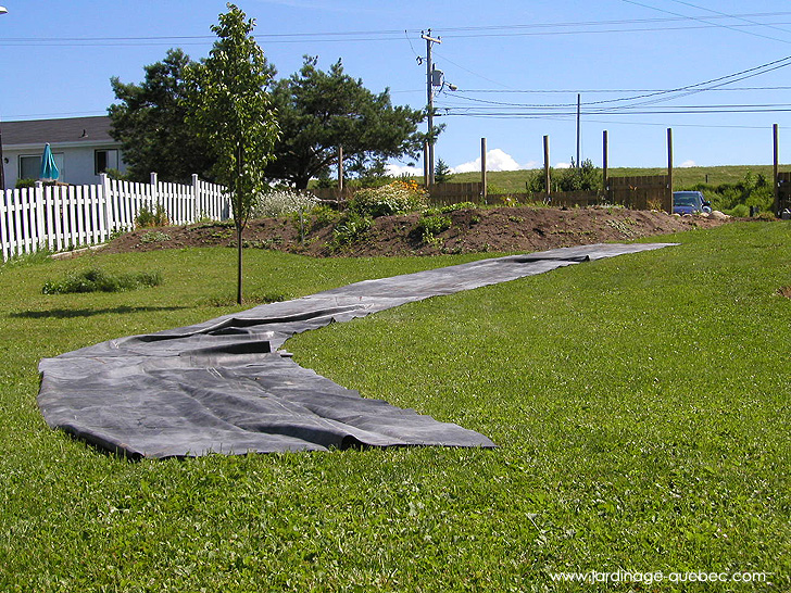 Toile pour ruisseau de jardin - Photos Jardin Le Jardin des Patriotes - Pascal Tremblay La Baie Québec