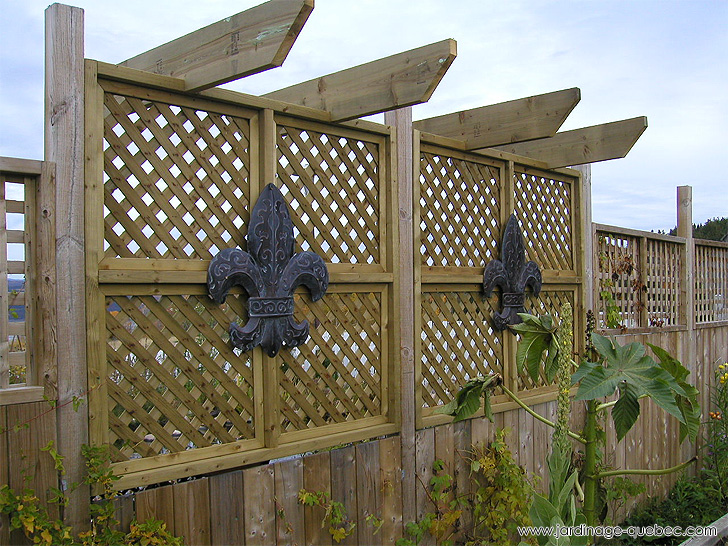 Section de clôture - Photos Jardin Le Jardin des Patriotes - Pascal Tremblay La Baie Québec