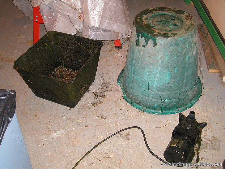 Déglaceur pour bassin - Photos Jardin Le Jardin des Patriotes - Pascal Tremblay La Baie Québec