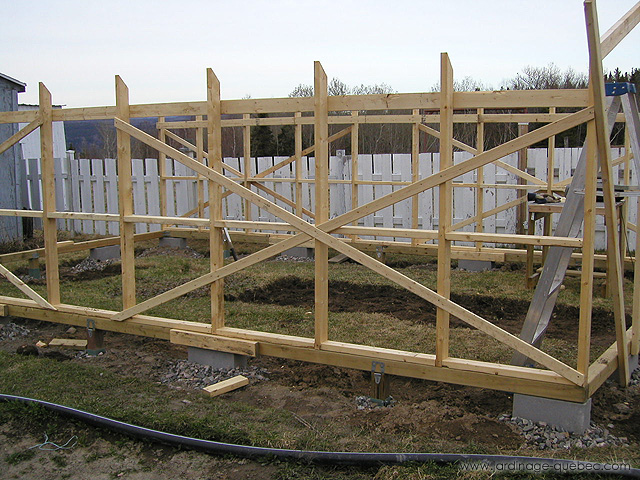 Idée structure de serre - Photos Jardin Le Jardin des Patriotes - Pascal Tremblay La Baie Québec