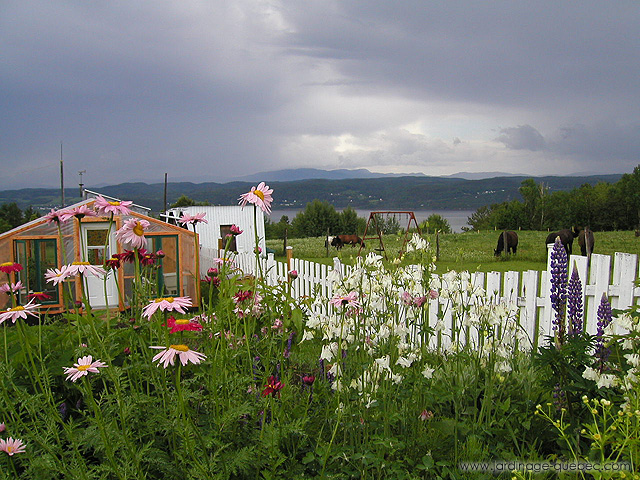 Achat Serre - Photos Jardin Le Jardin des Patriotes - Pascal Tremblay La Baie Québec