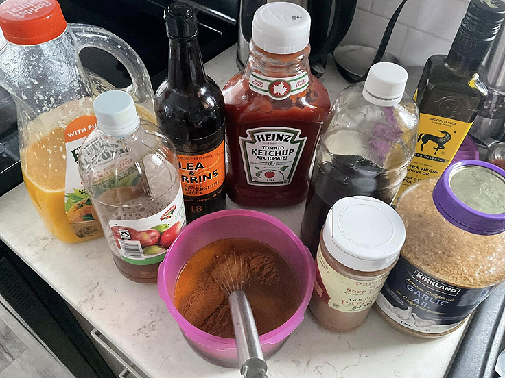 Brochettes de crevettes et de pétoncles à l'érable et à l'orange