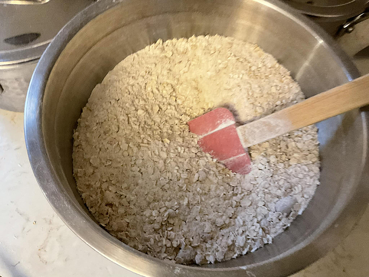 Recette de Carrés aux dattes