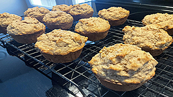 Muffins aux bananes et à l’érable