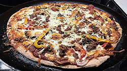 Recette de Pizza aux fruits de mer