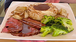 Rosbeef au four avec sauce maison
