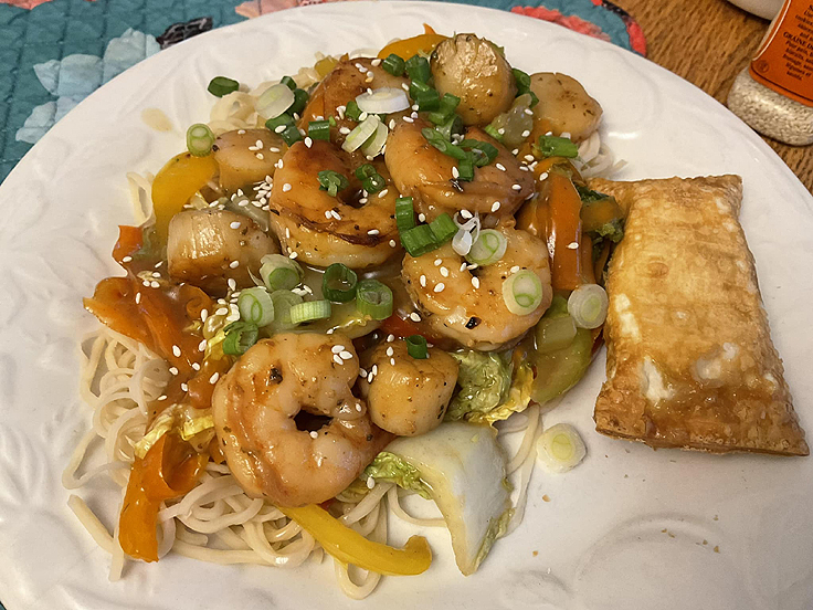 Chow mein cantonais