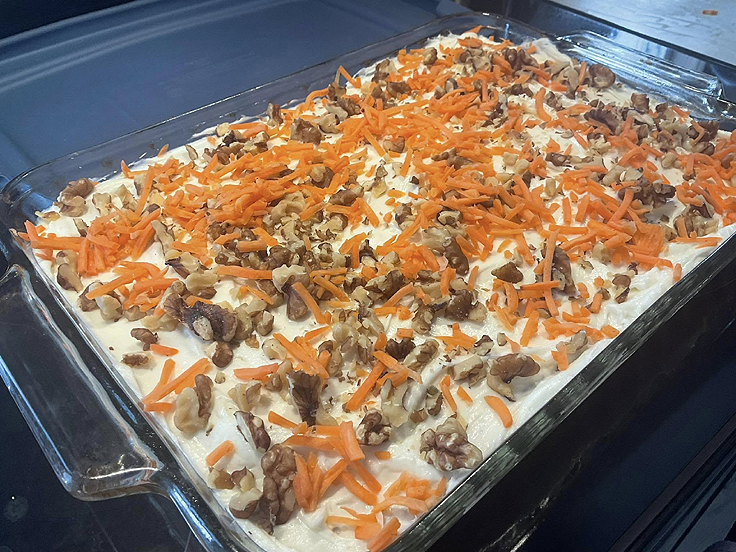 Recette de Gâteau aux carottes