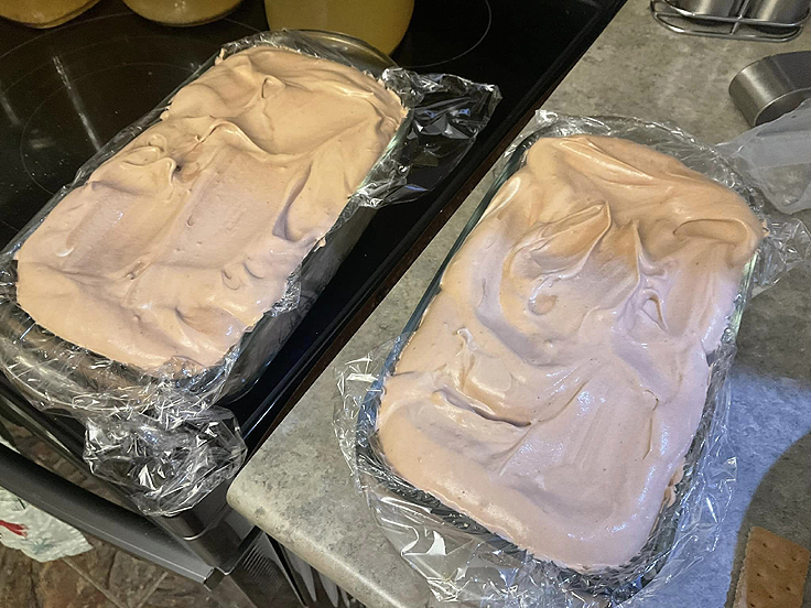 Gâteau de Noël Smores