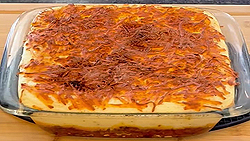 Hachis parmentier gratiné au fromage