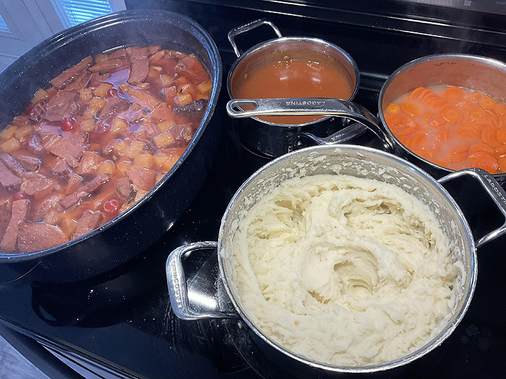 Jambon à l’ananas à la Pépère