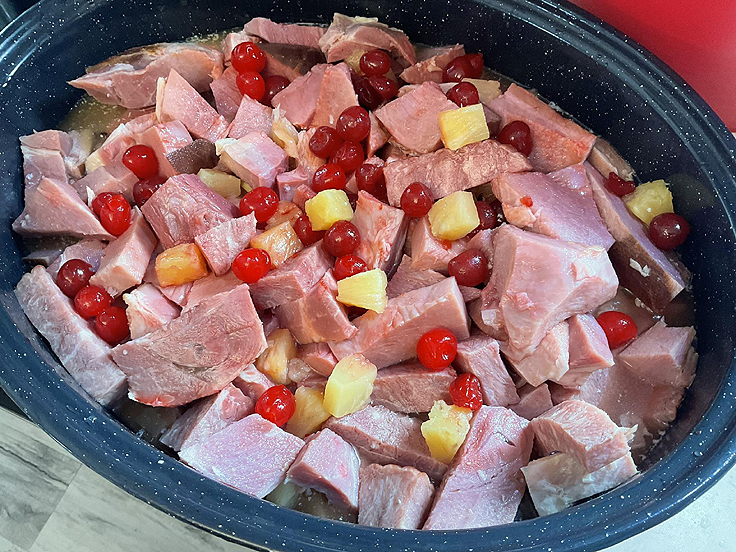 Jambon à l’ananas à la Pépère