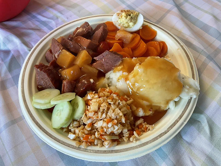 Jambon à l’ananas à la Pépère