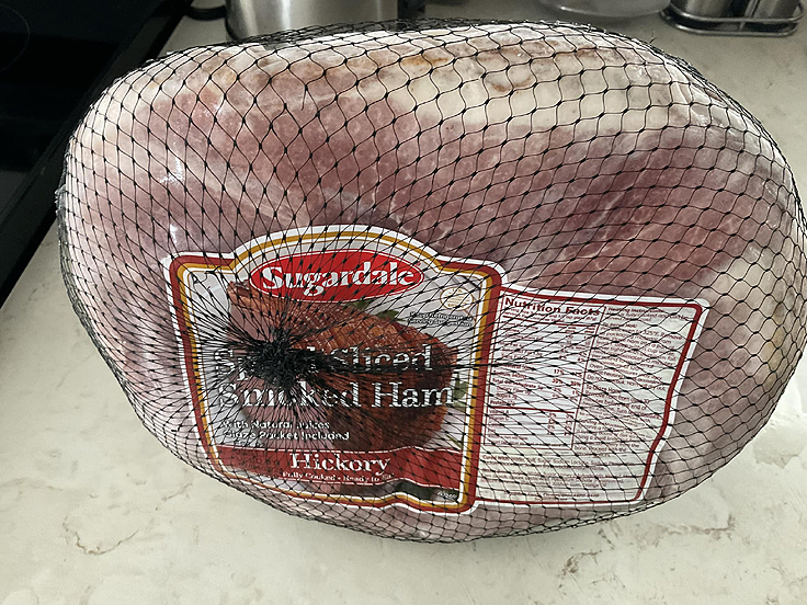 Jambon à la bière et sirop d'érable