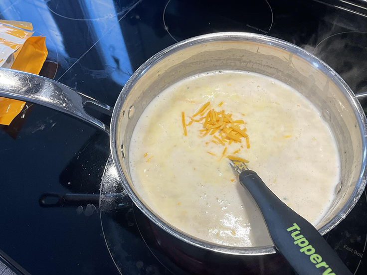 Macaroni au fromage et homard