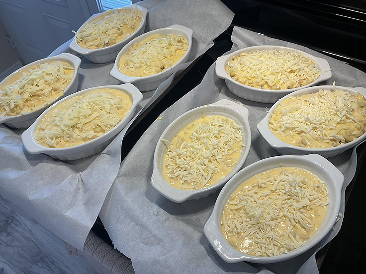 Macaroni au fromage et homard