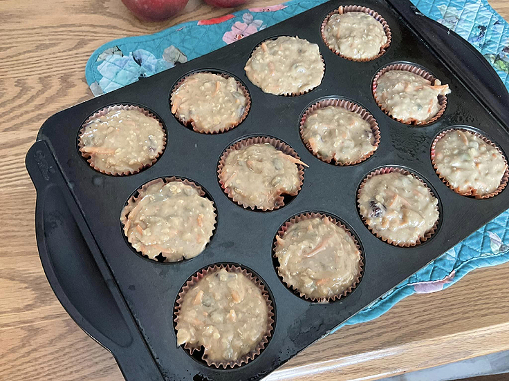 Muffins aux carottes