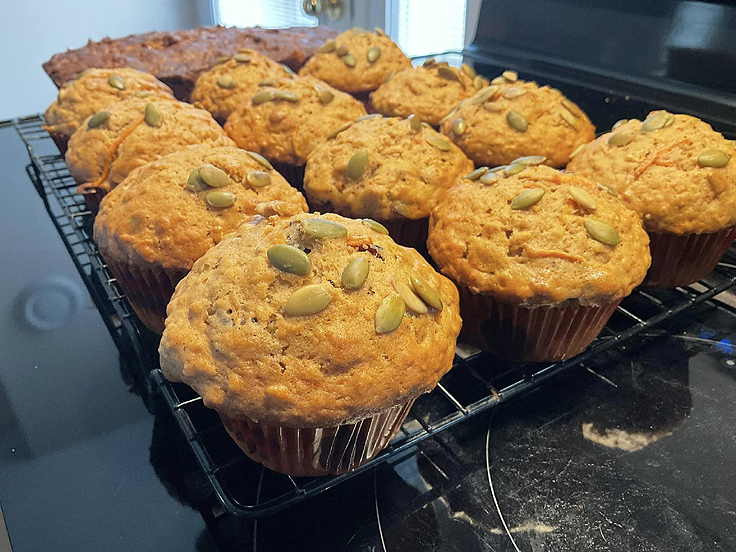 Muffins aux carottes