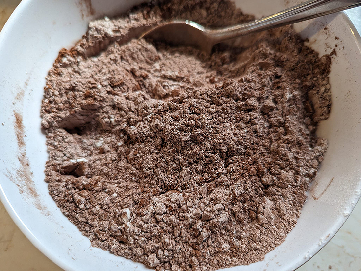Pain aux bananes et chocolat