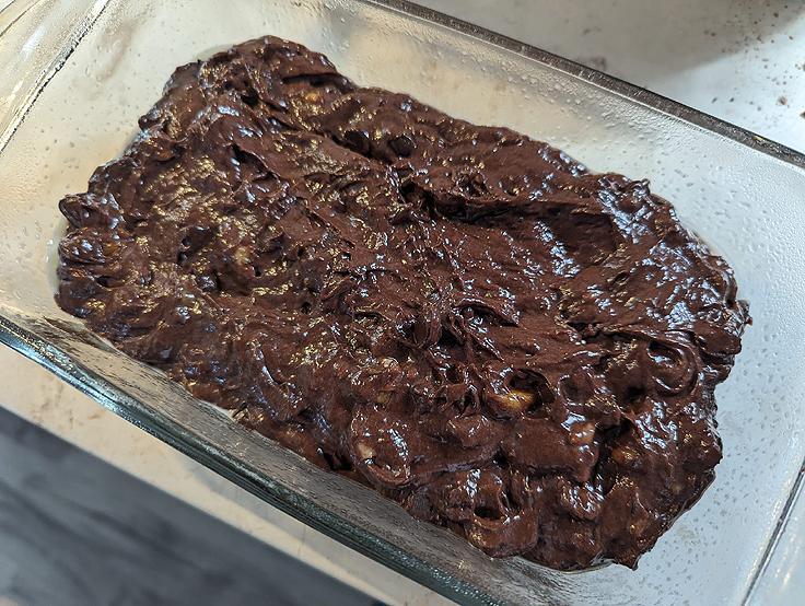 Pain aux bananes et chocolat