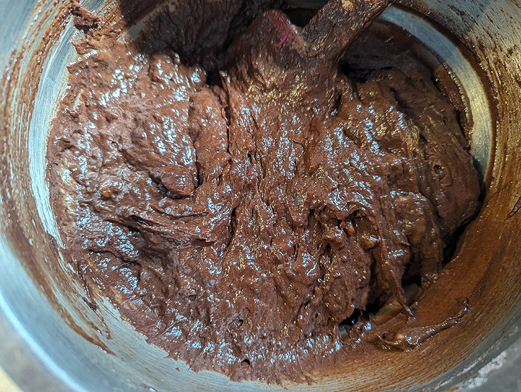 Pain aux bananes et chocolat