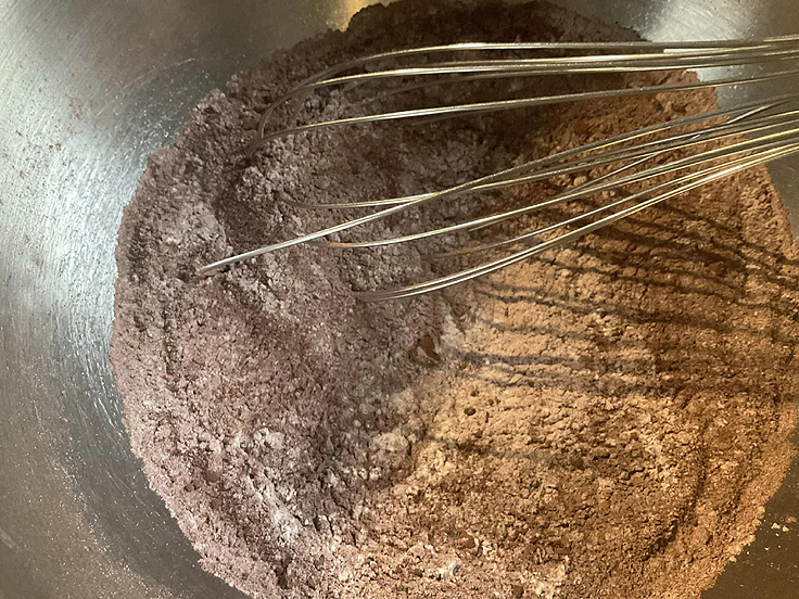 Pain aux bananes et chocolat