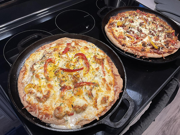Pizza aux fruits de mer