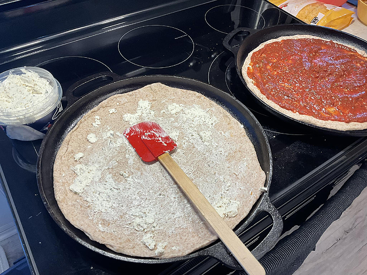 Pizza aux fruits de mer