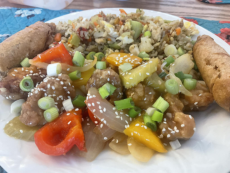 Poulet asiatique à l’orange - Recette
