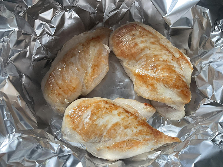 Poulet teriyaki et ananas