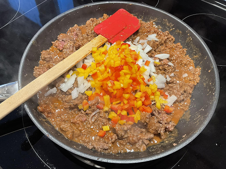 Quesadillas cheeseburger