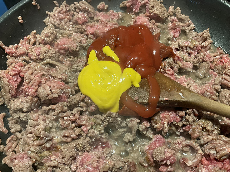 Quesadillas cheeseburger