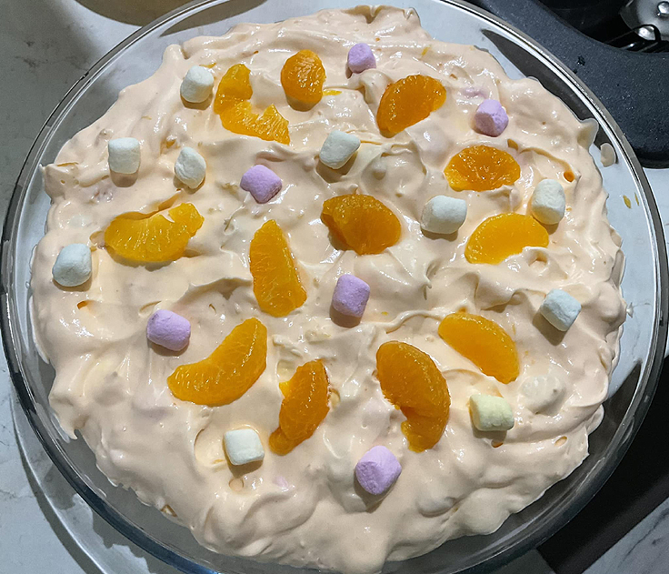 Salade de glace à l'orange