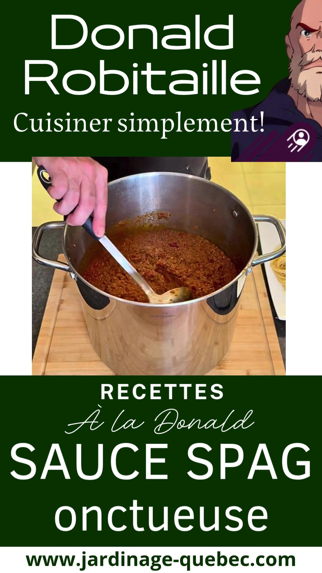 Sauce à spaghetti de maman