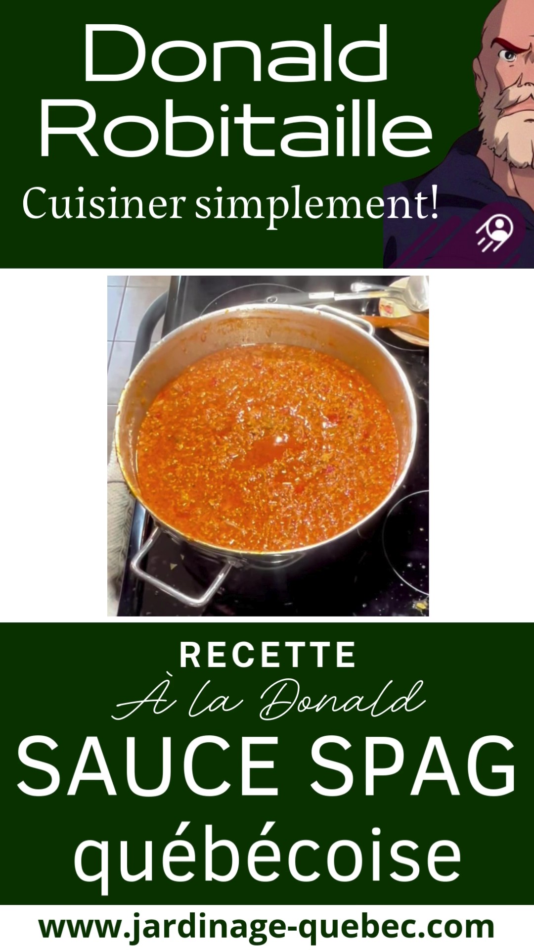 Sauce à spaghetti québécoise