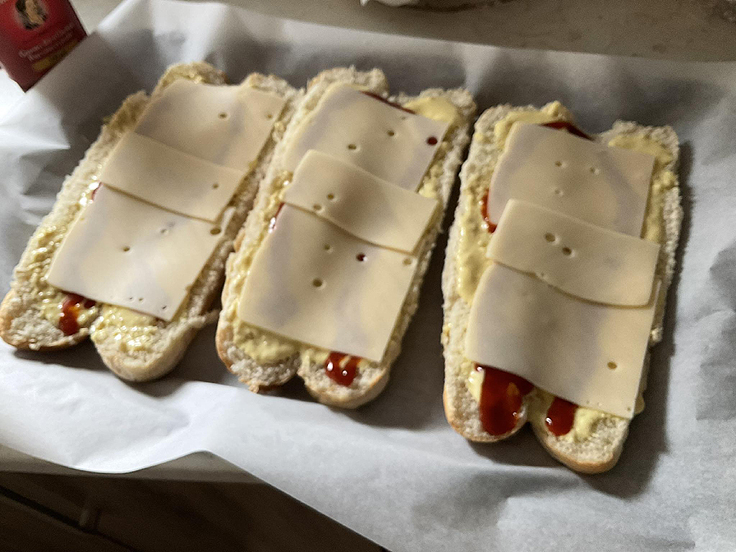 Sous-marin au bœuf de fondue