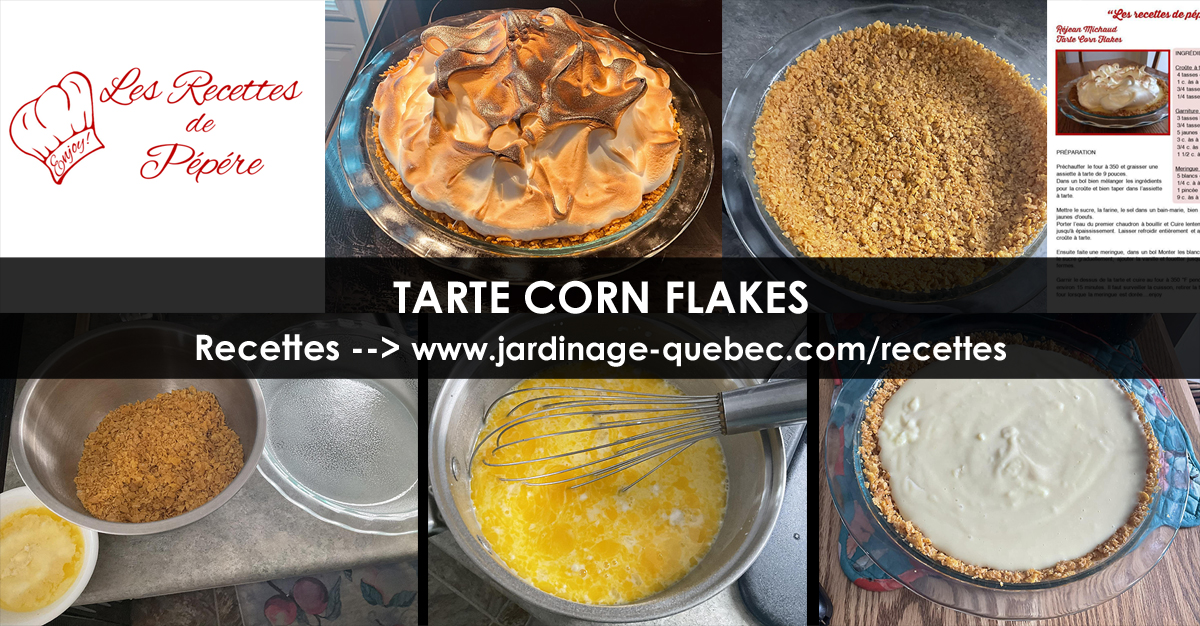 Tarte corn flakes