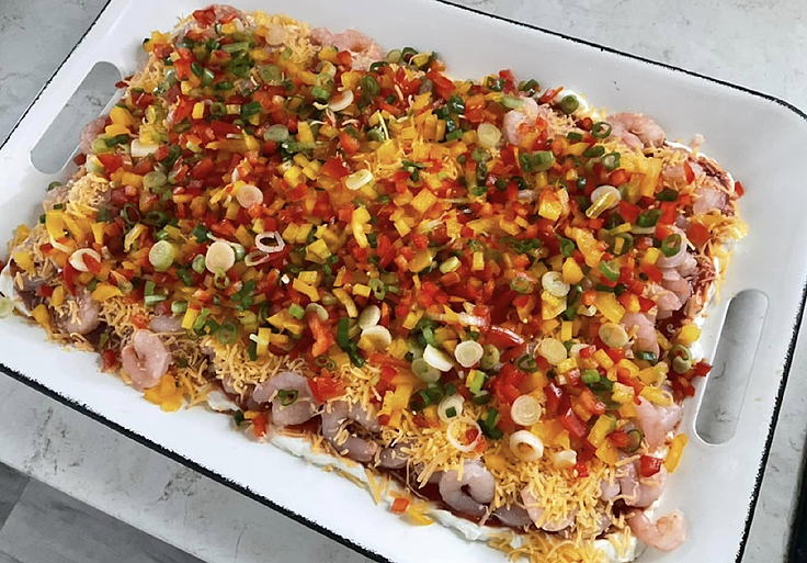 Recette de Trempette au fromage à la crème et crevettes