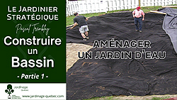 Bassin de jardin - Faire l'aménagement d'un grand jardin d'eau