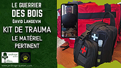 Secourisme - Trousse de traumatologie, le matériel pertinent