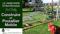 Tracteur à poules - Fabrication d'un poulailler mobile sur roues