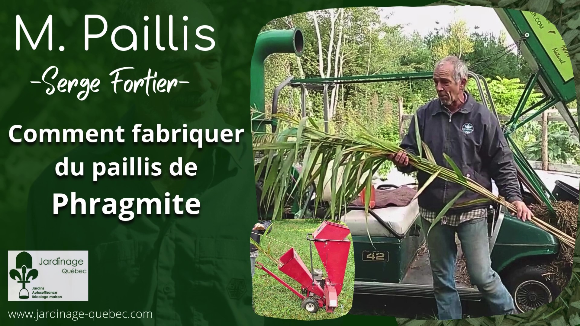 Fabriquer du paillis