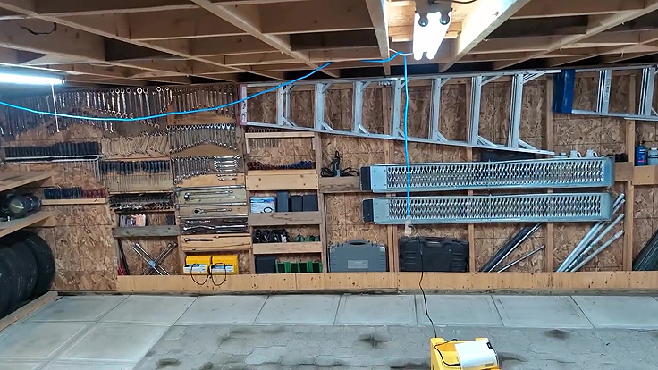 Organisation et maximisation de l'espace au cabanon