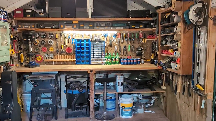 Outils et accessoires pour le jardin bien classés