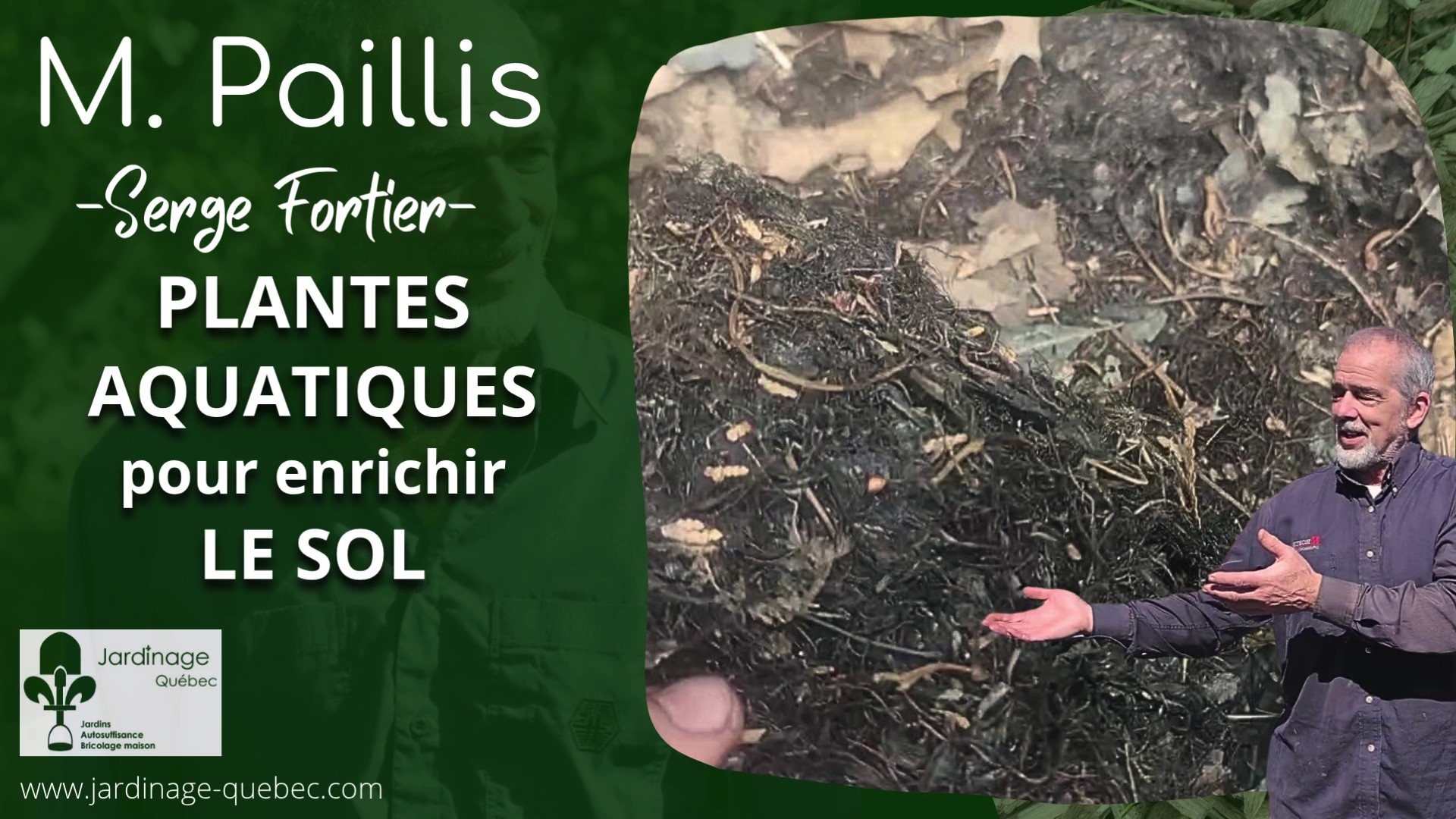 Plantes aquatiques pour enrichir le sol - Digestion de la matière organique