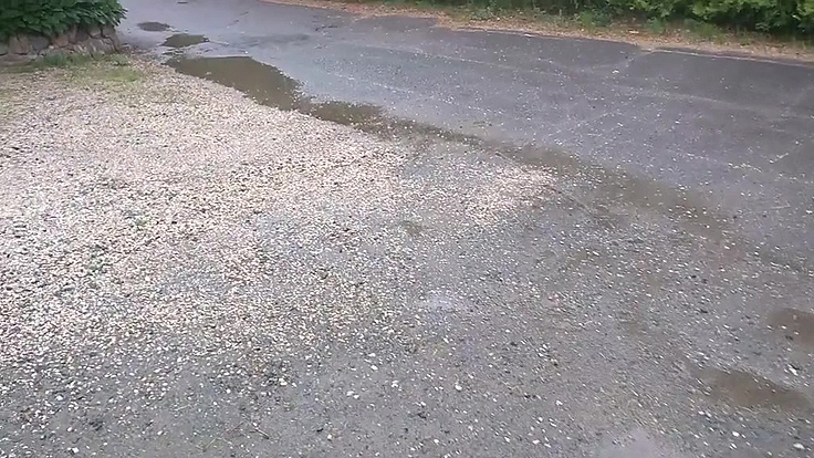 Une pluie de surface